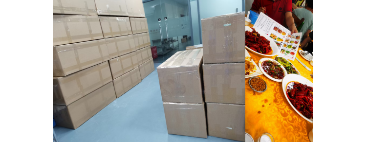 專新CNC加工大項目第一階段完成，小龍蝦安排上！
